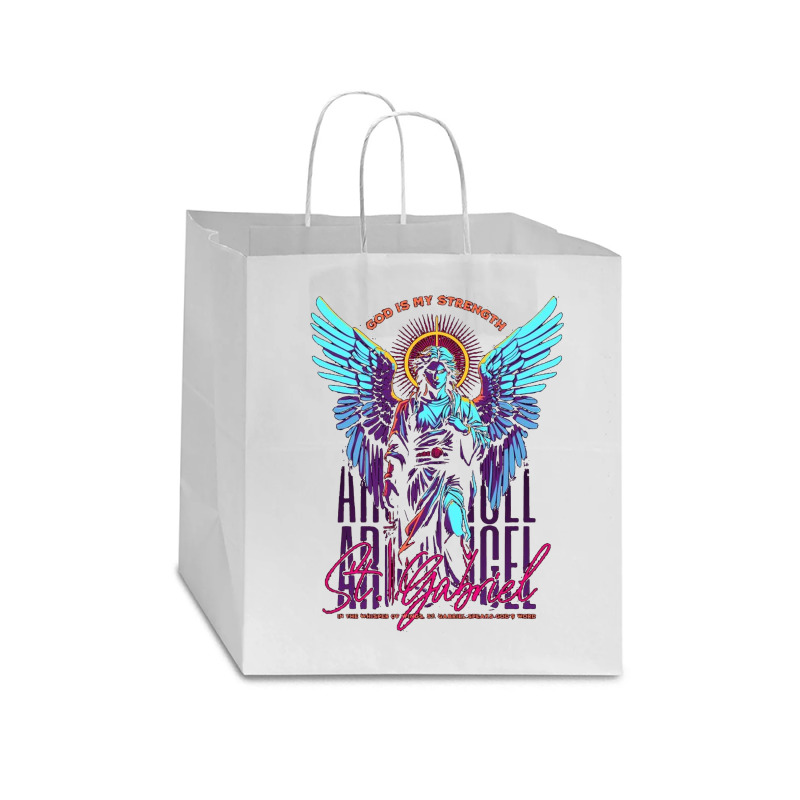 St. Gabriel Star Paper Bag - 13 X 7 X 13 | Artistshot