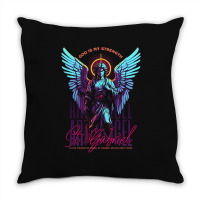 St. Gabriel Throw Pillow | Artistshot