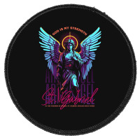 St. Gabriel Round Patch | Artistshot