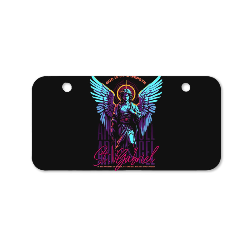 St. Gabriel Bicycle License Plate | Artistshot