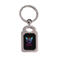 St. Gabriel Silver Rectangle Keychain | Artistshot