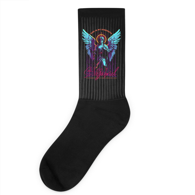 St. Gabriel Socks | Artistshot