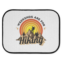 Weekends Are For Hiking Rear Car Mat | Artistshot