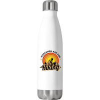 Weekends Are For Hiking Stainless Steel Water Bottle | Artistshot