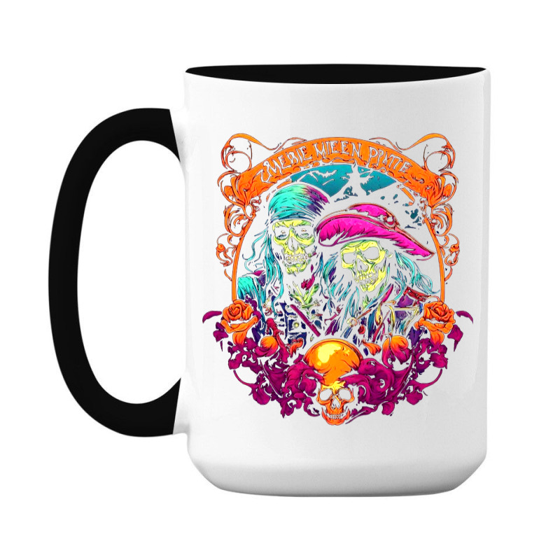 Zombie Pirate Spectral 15 Oz Coffee Mug | Artistshot