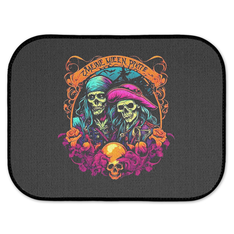 Zombie Pirate Spectral Rear Car Mat | Artistshot