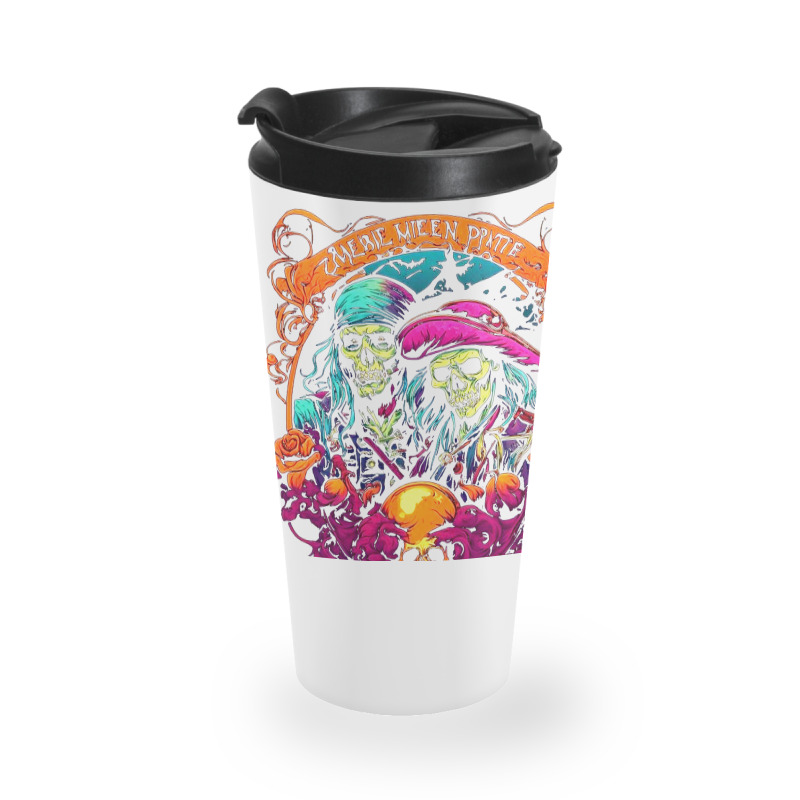 Zombie Pirate Spectral Travel Mug | Artistshot