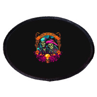 Zombie Pirate Spectral Oval Patch | Artistshot