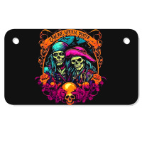 Zombie Pirate Spectral Motorcycle License Plate | Artistshot