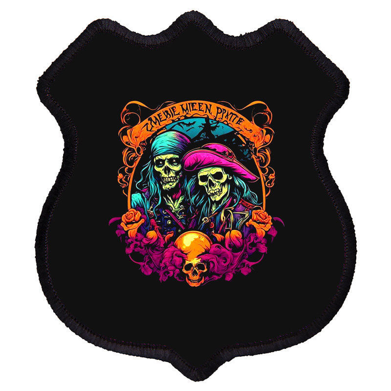 Zombie Pirate Spectral Shield Patch | Artistshot