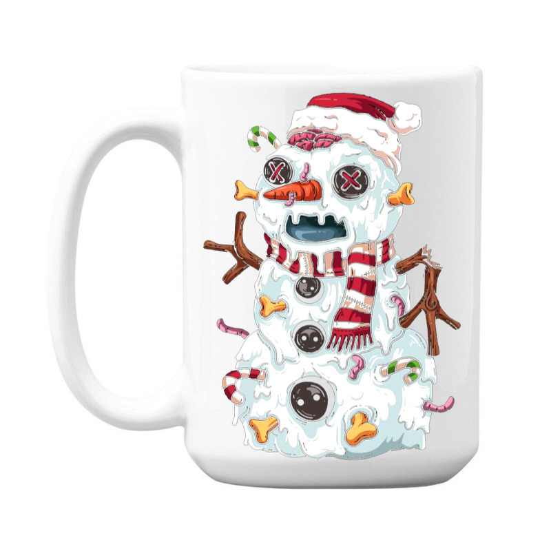 Zombie Snowman 15 Oz Coffee Mug | Artistshot