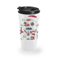 Zombie Snowman Travel Mug | Artistshot