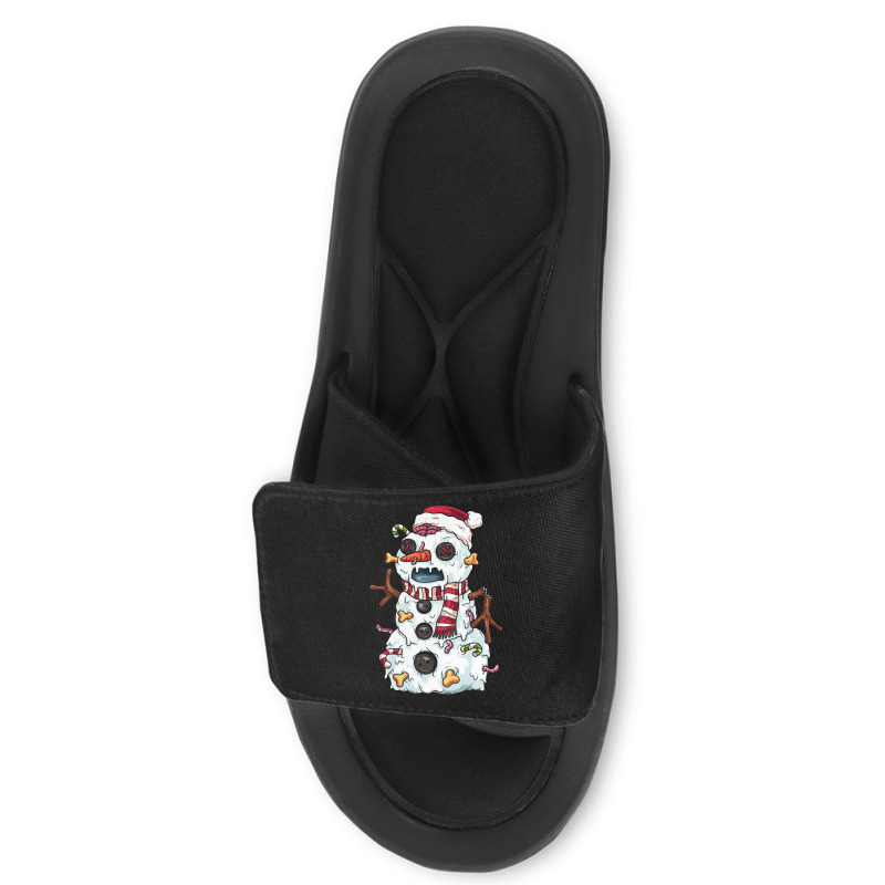 Zombie Snowman Slide Sandal | Artistshot