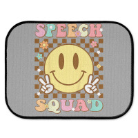 Funny Speech Squad Rear Car Mat | Artistshot