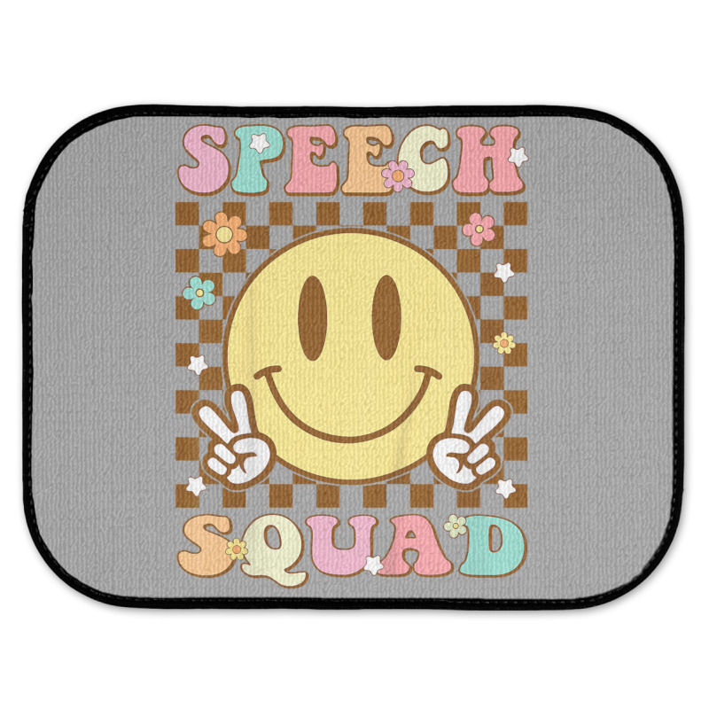 Funny Speech Squad Rear Car Mat | Artistshot