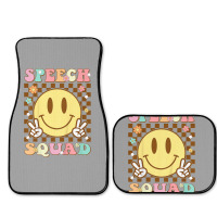 Funny Speech Squad Full Set Car Mats | Artistshot