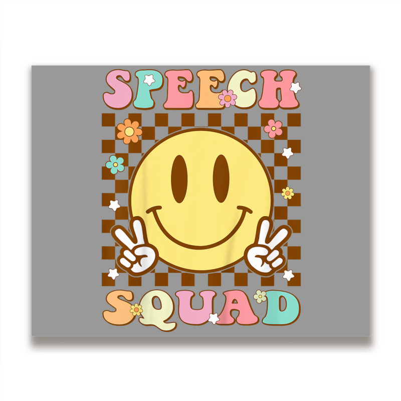 Funny Speech Squad Metal Print Horizontal | Artistshot