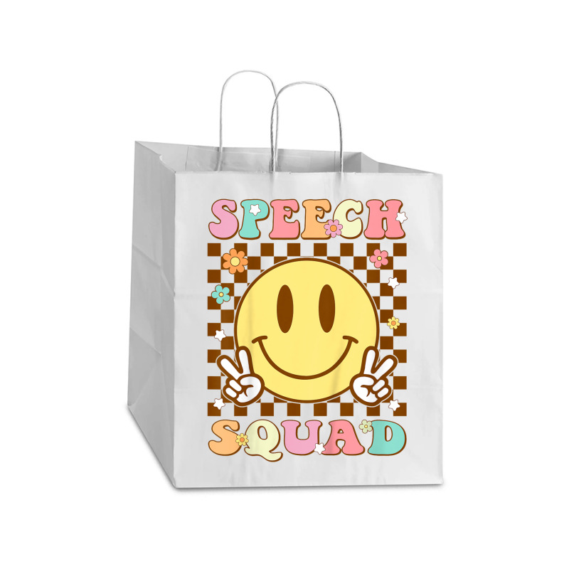 Funny Speech Squad Take Out Paper Bag - 14 X 10 X 15 1/2 | Artistshot