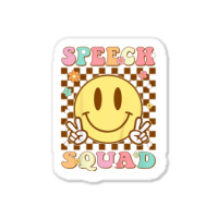 Funny Speech Squad Sticker | Artistshot