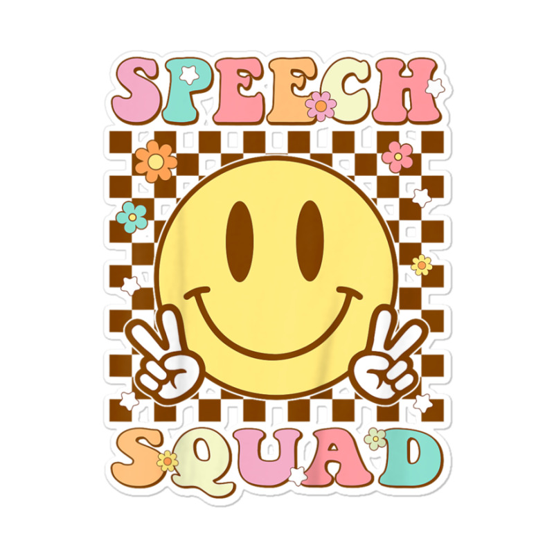 Funny Speech Squad Sticker | Artistshot