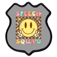 Funny Speech Squad Shield Patch | Artistshot