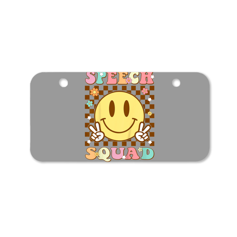 Funny Speech Squad Bicycle License Plate | Artistshot