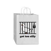 Got Too Silly Mart Paper Bag -13 X 7 X 17 | Artistshot