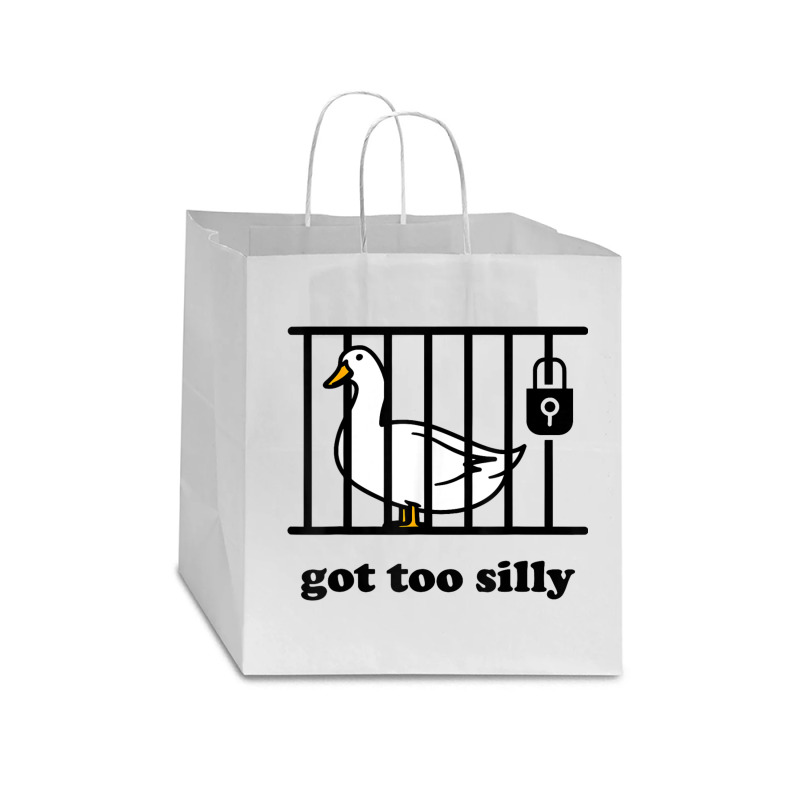 Got Too Silly Star Paper Bag - 13 X 7 X 13 | Artistshot