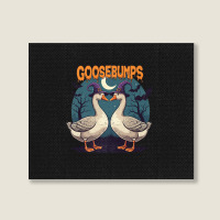 Halloween Goosebumps Landscape Canvas Print | Artistshot