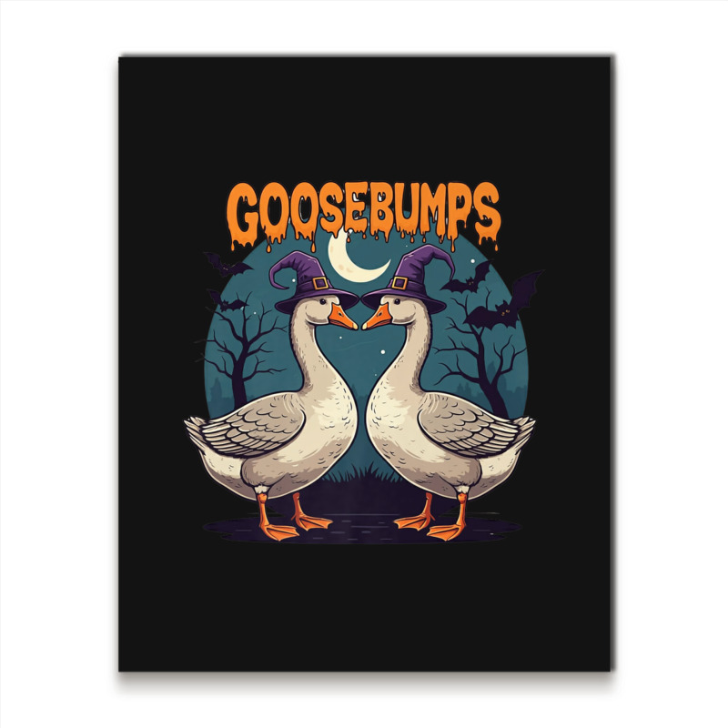 Halloween Goosebumps Metal Print Vertical | Artistshot