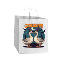 Halloween Goosebumps Take Out Paper Bag - 14 X 10 X 15 1/2 | Artistshot