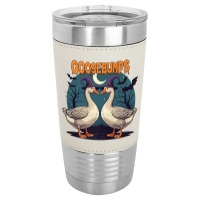 Halloween Goosebumps Leatherette Tumbler | Artistshot