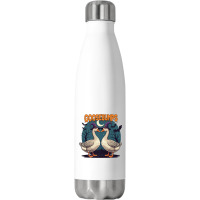 Halloween Goosebumps Stainless Steel Water Bottle | Artistshot