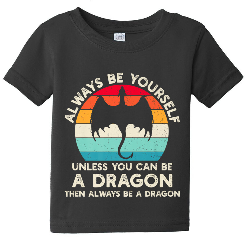 Retro Funny Dragon Lover Baby Tee by Kasey | Artistshot