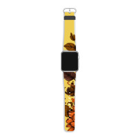 Skull And Flowers Apple Watch Band | Artistshot