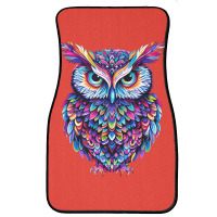 Cute Owl Front Car Mat | Artistshot