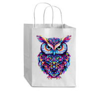 Cute Owl Cub Paper Bag - 8 X 4 1/2 X 10 1/4 | Artistshot