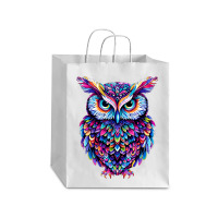 Cute Owl Debie Paper Bag - 10 X 5 X 13 | Artistshot