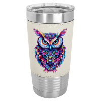 Cute Owl Leatherette Tumbler | Artistshot