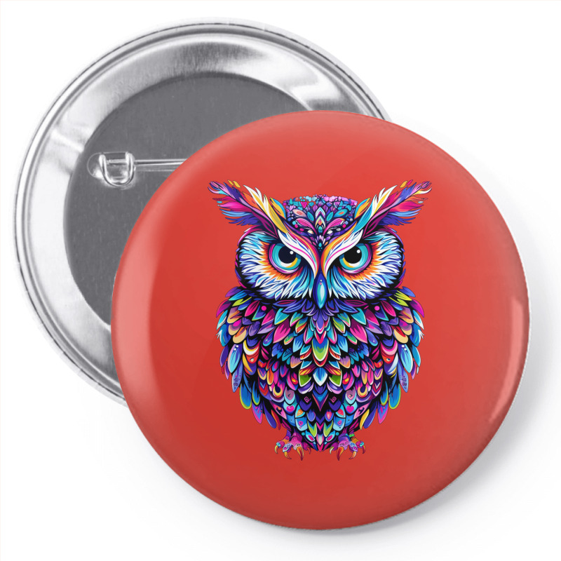 Cute Owl Pin-back Button | Artistshot