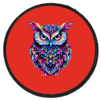 Cute Owl Round Patch | Artistshot