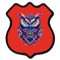 Cute Owl Shield Patch | Artistshot