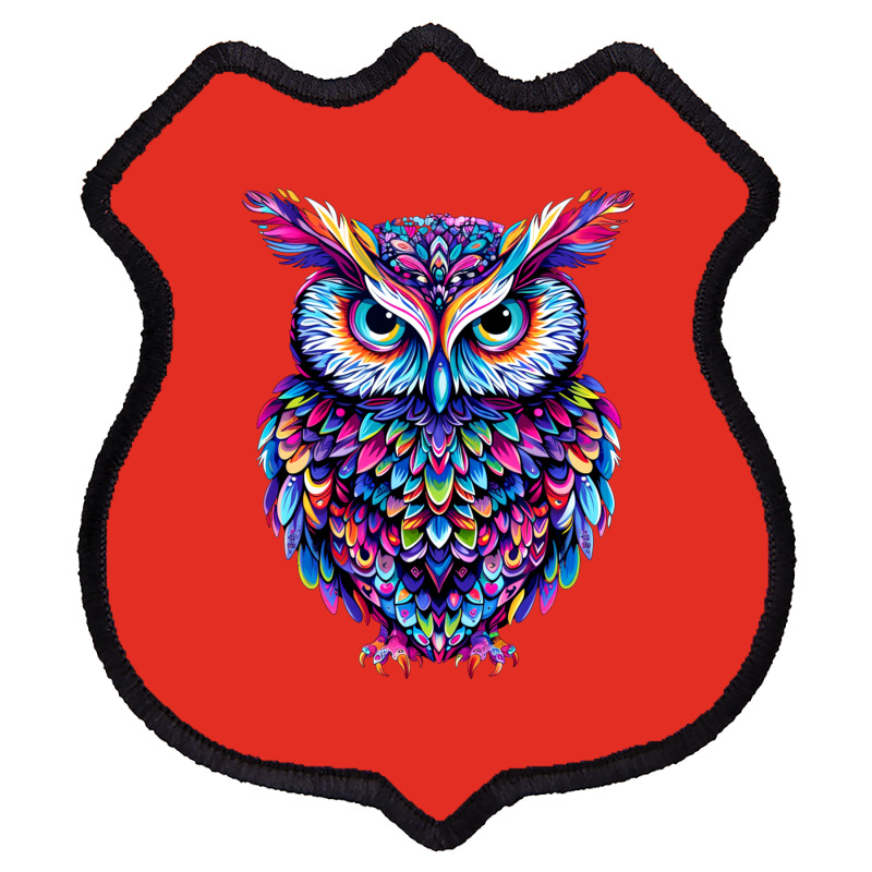 Cute Owl Shield Patch | Artistshot