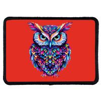 Cute Owl Rectangle Patch | Artistshot