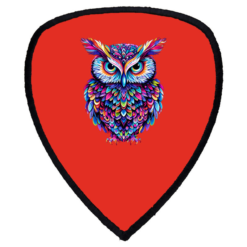 Cute Owl Shield S Patch | Artistshot