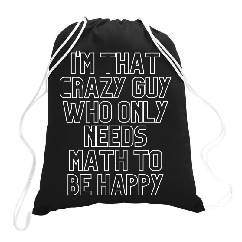 Math Lover Drawstring Bags | Artistshot