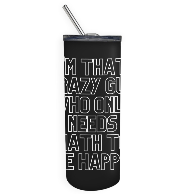 Math Lover Skinny Tumbler | Artistshot