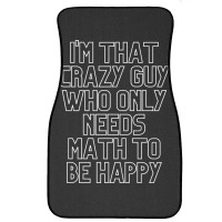 Math Lover Front Car Mat | Artistshot