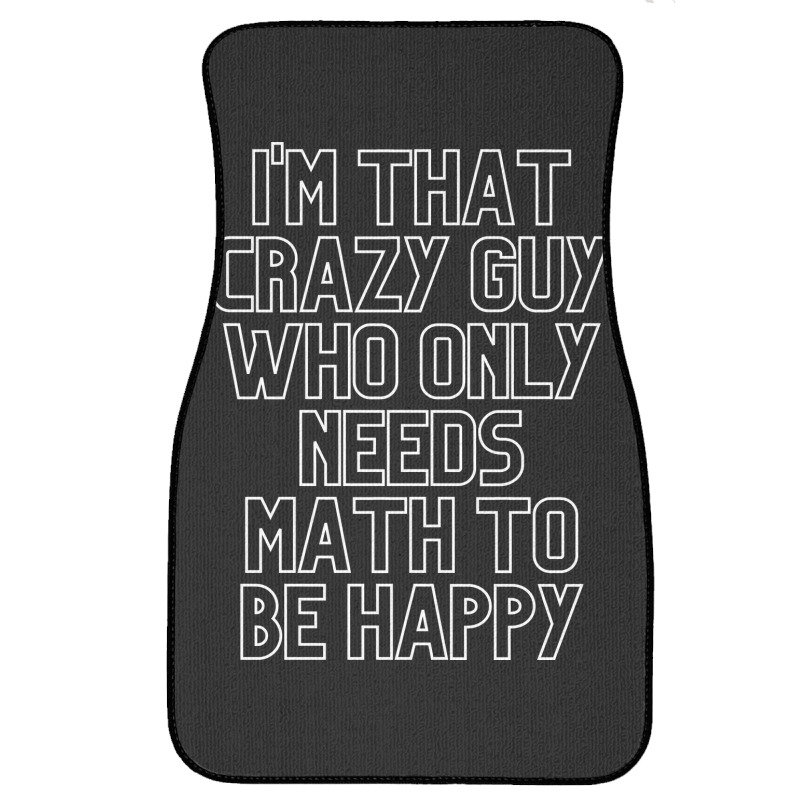 Math Lover Front Car Mat | Artistshot