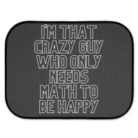 Math Lover Rear Car Mat | Artistshot